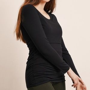 Boob Design Flatter Me Maternity/Nursing Top